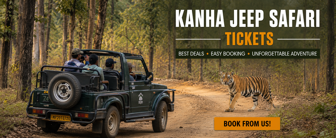 The Best Deal on Kanha Jeep Safari Ticket - Book from Us!