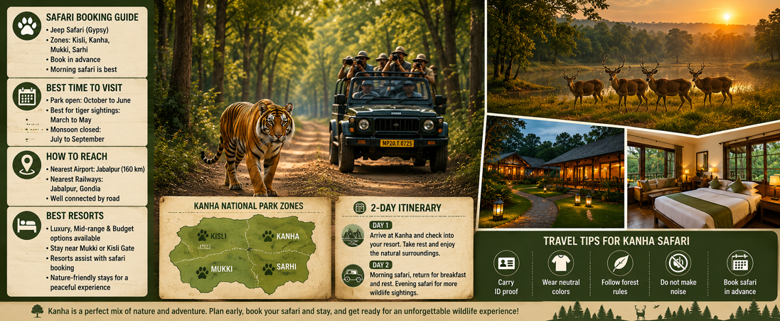 Kanha National Park Travel Guide 2026: Here’s Everything You Need