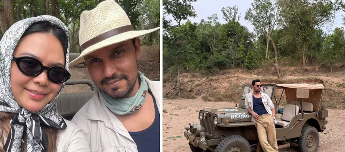 Randeep Hooda and Lin Laishram’s Immersive Wildlife Sojourn at Kanha National Park